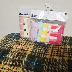 Old Navy Girls' Multicolor Bikini Bottoms Set
